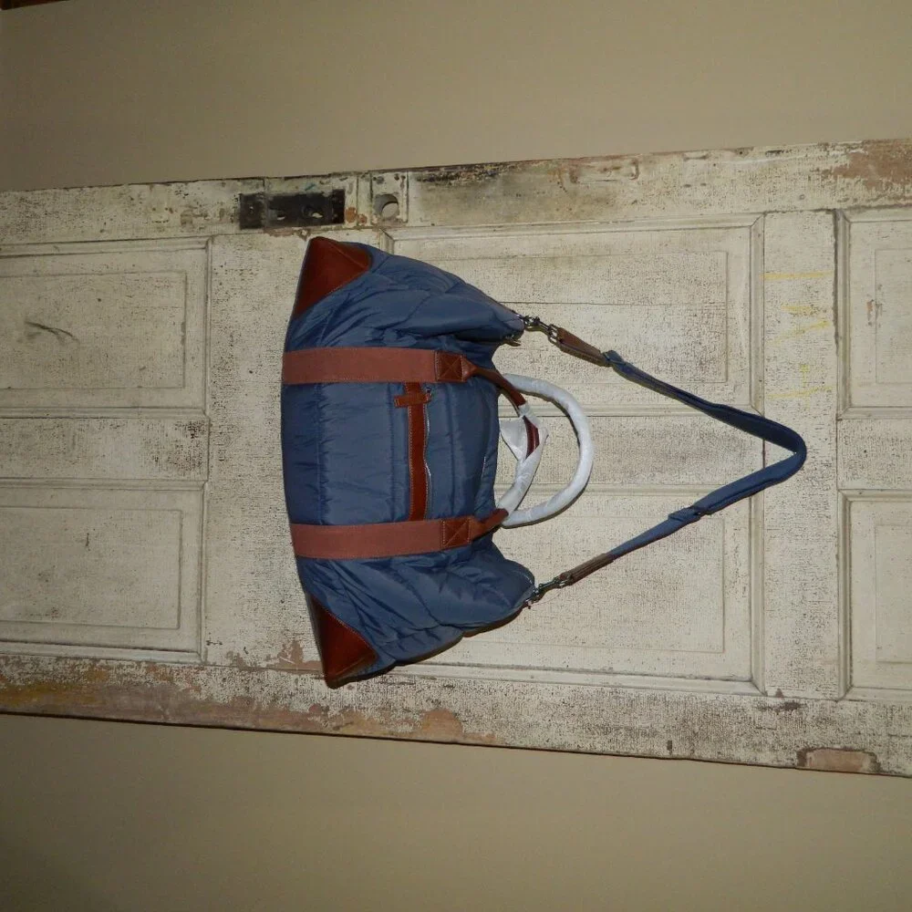 Mark & Graham Highline Weekender Blue NO MONO